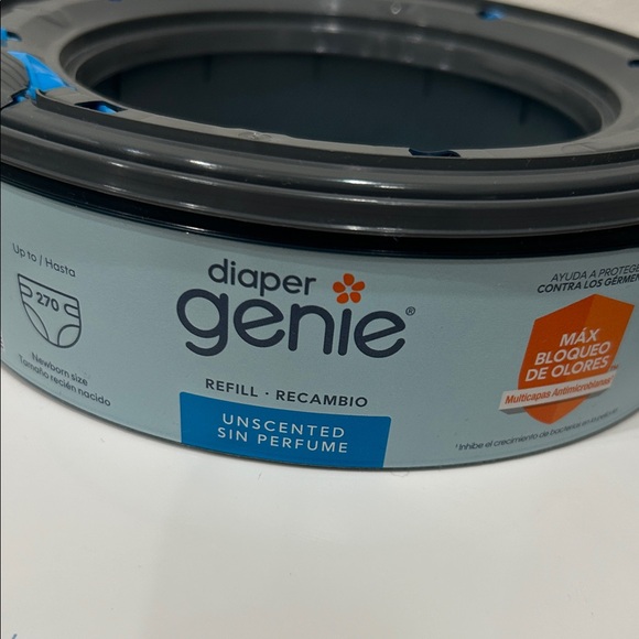 Playtex Diaper Genie White. Diaper trash. - Picture 3 of 5